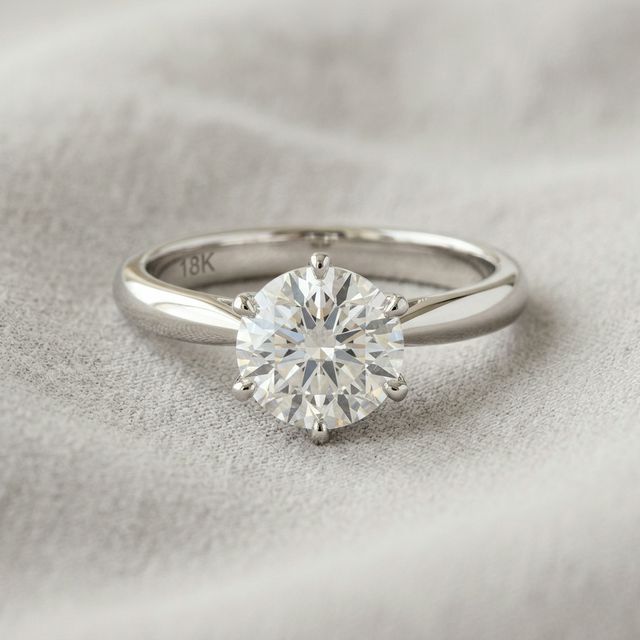 Diamond Solitaire Engagement Ring