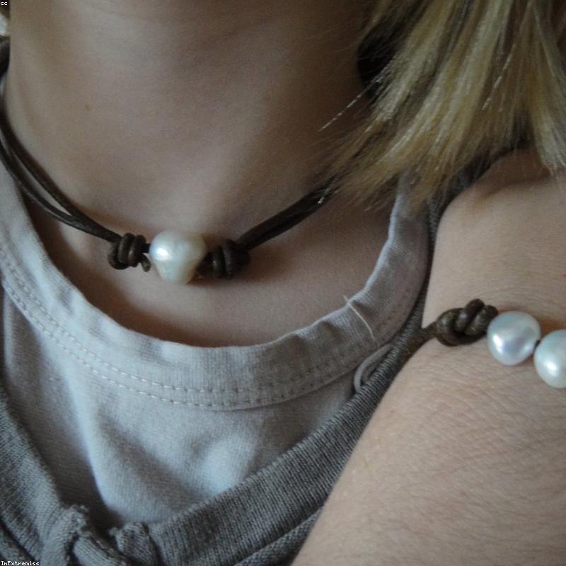 Layered Pearl Choker