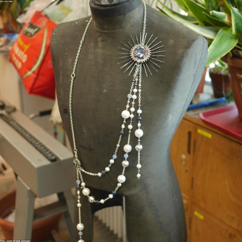 Pearl Cluster Brooch